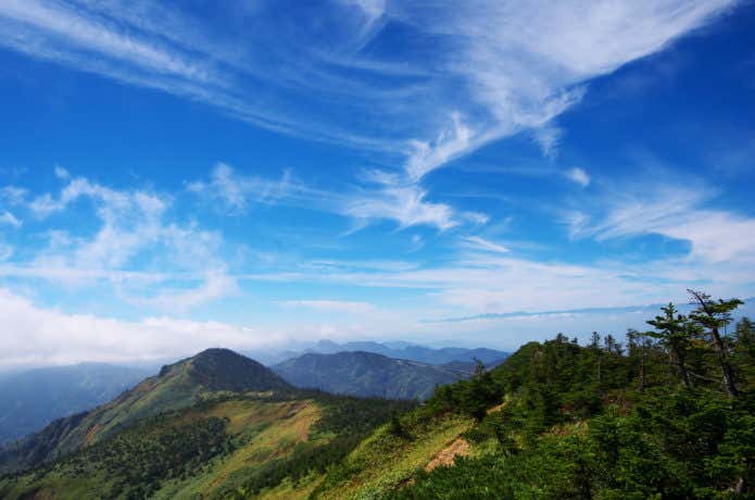 岩菅山　空