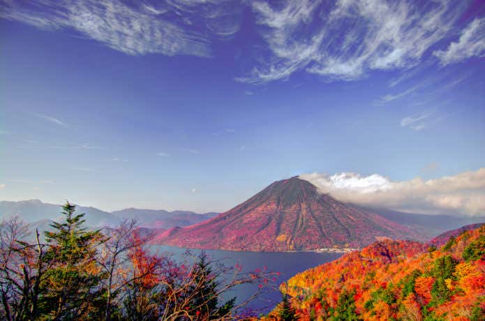 男体山の紅葉