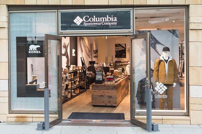 コロンビアブラックレーベルお店の外観