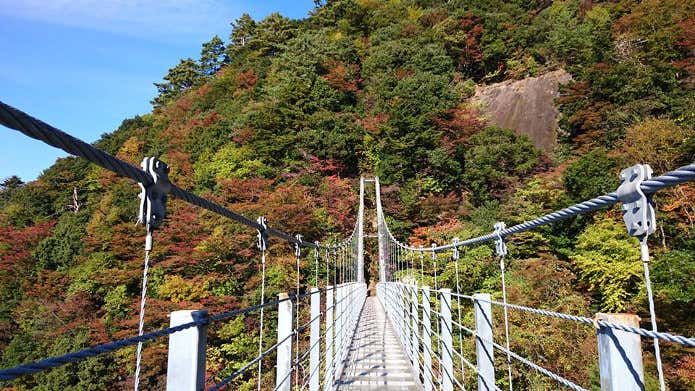 市房山 吊り橋