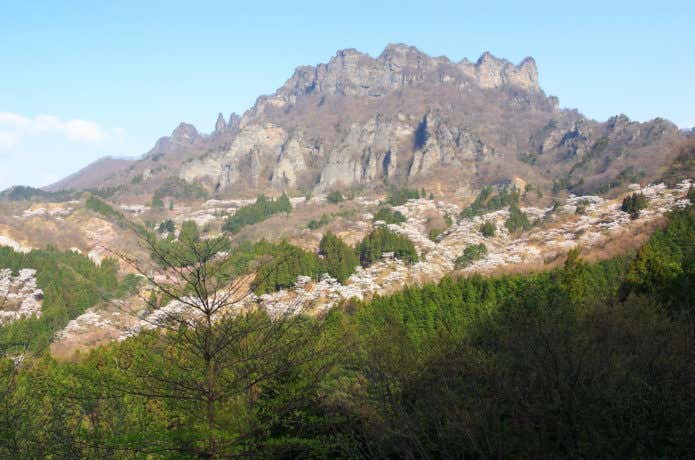 妙義山　山容