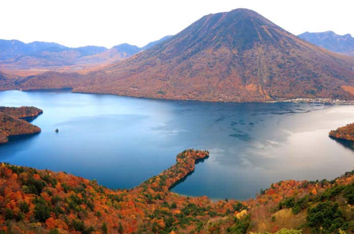 半月山からの眺め