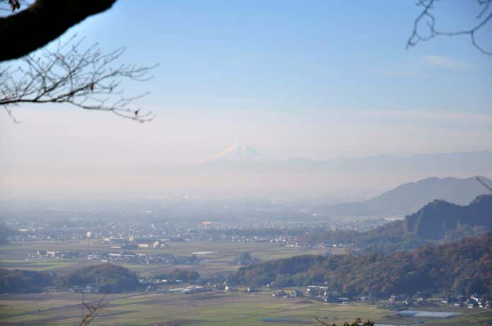 謙信平から望む富士山