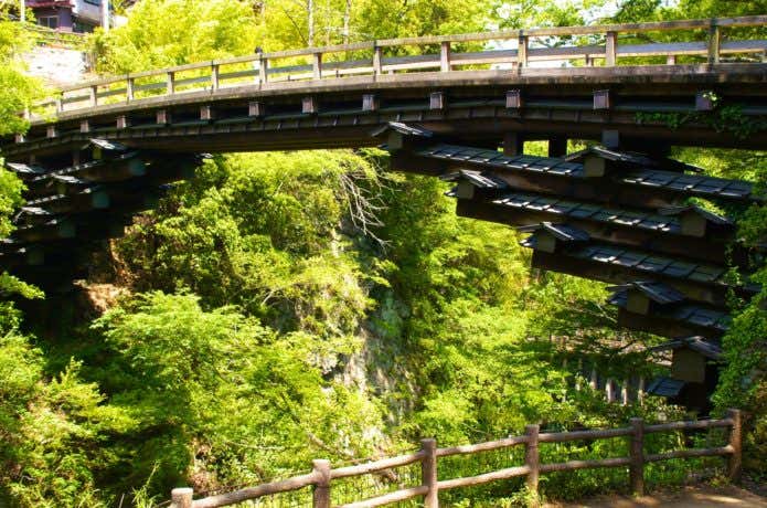遊歩道からの猿橋