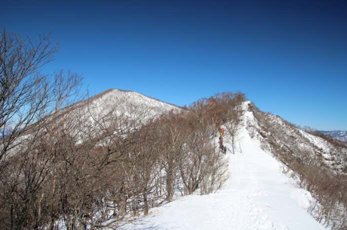 冬の赤城山
