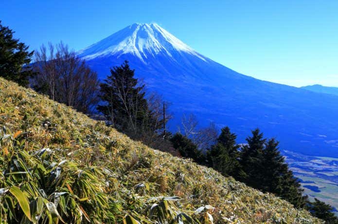 毛無山から望む富士山