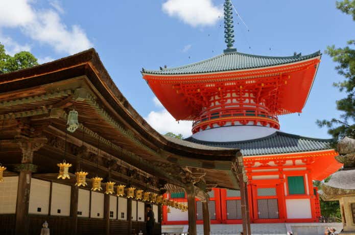 金剛峯寺の境内