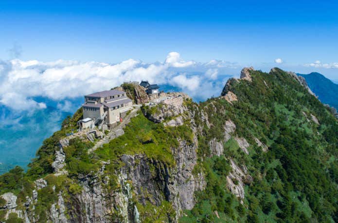 石鎚山