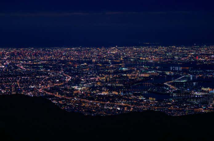 六甲山からの夜景