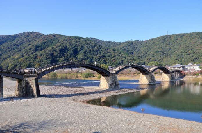 錦帯橋　遠景