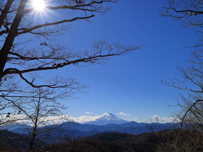 甲州高尾山　大富士見台