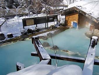 泡の湯(上高地の温泉)