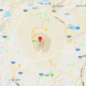 富士山周辺の浅間神社5社