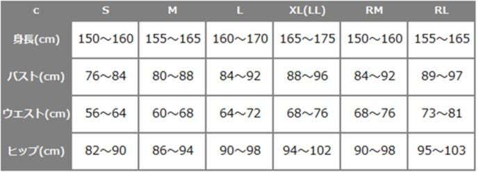 ノースフェイスのマウンテンパーカー(レディース)のサイズ表