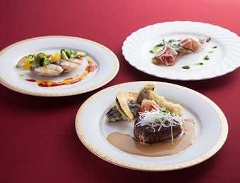 上高地帝国ホテルのフランス料理(上高地のホテル)