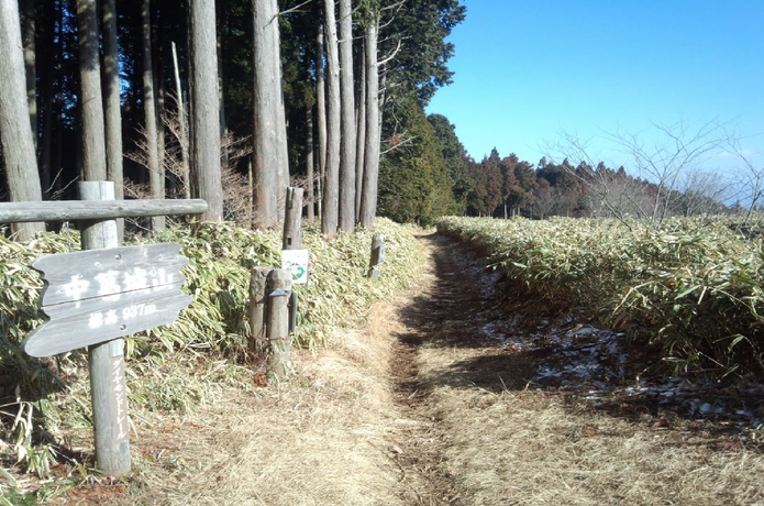 中葛城山山頂