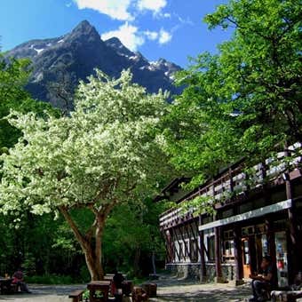 上高地の明神館(上高地宿泊)