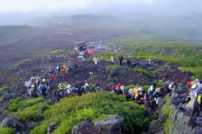 富士山の渋滞