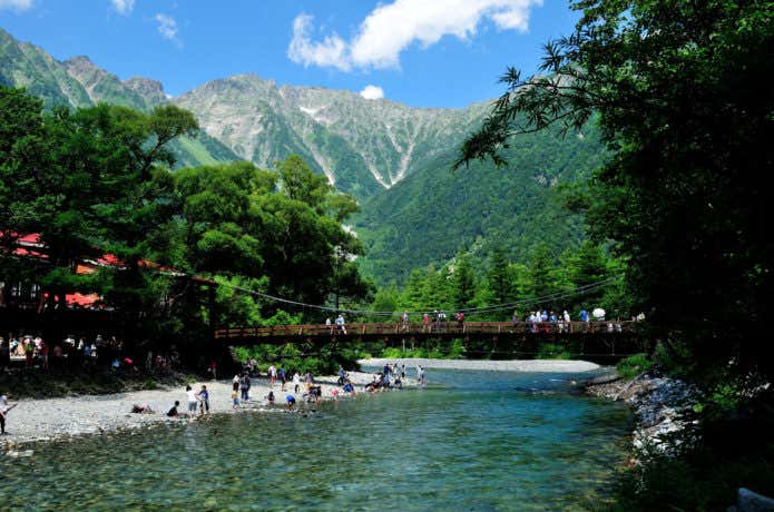 河童橋(上高地のホテル情報)