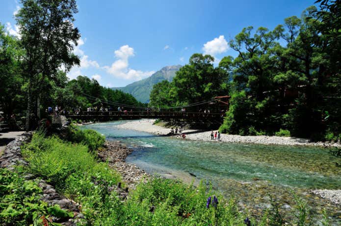 夏の上高地(上高地ツアー)