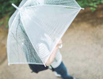 上高地に行くときは傘よりもレインウェアがおすすめ