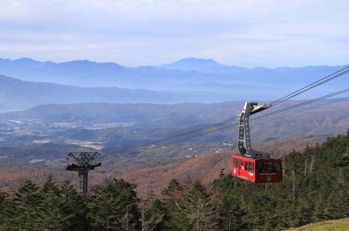 北横岳の北八ヶ岳ロープウェイ