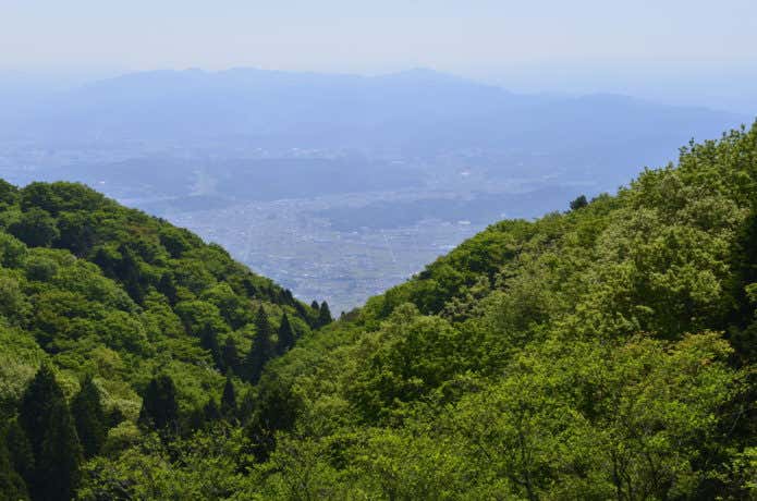 大和葛城山からの眺望