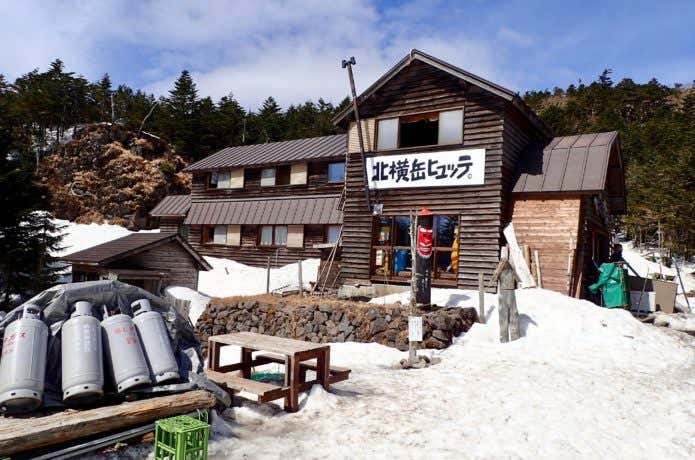 北横岳にある北横岳ヒュッテ