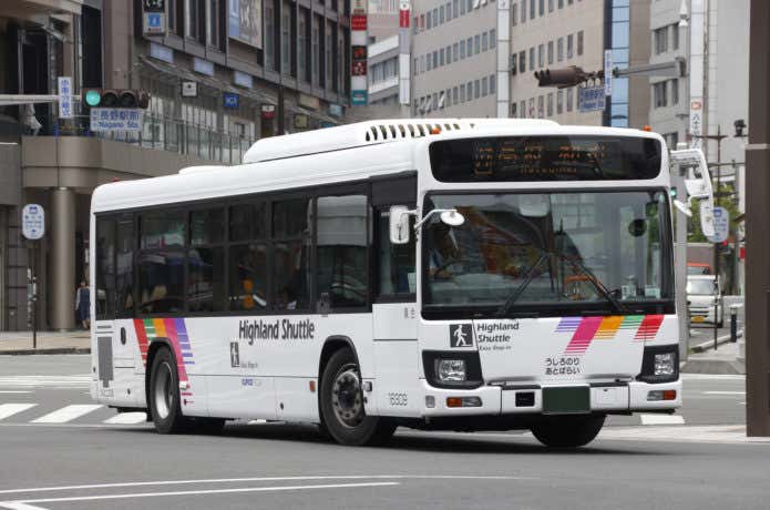 アルピコ交通バス(上高地ツアー)