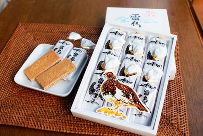 雷鳥の里の箱の中身
