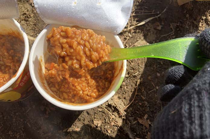 10分待ったカレーメシ