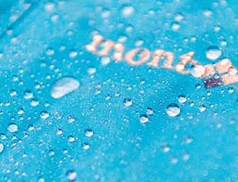 そらのしたのウェアは撥水力が高い