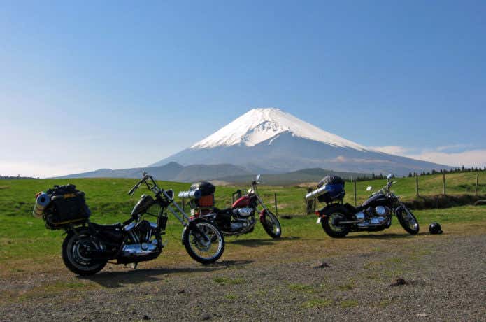 富士山にバイクで行く