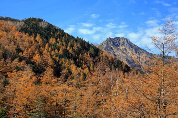 赤岳と牛首山