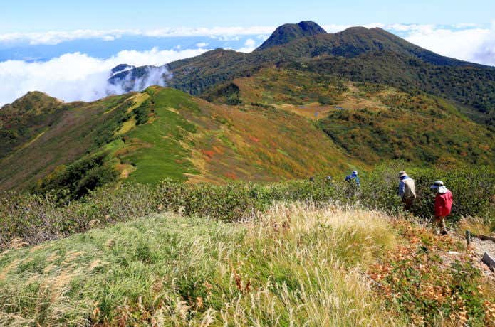 火打山 山頂からの写真