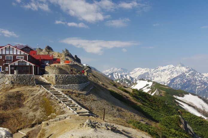 燕岳 燕山荘 槍ヶ岳