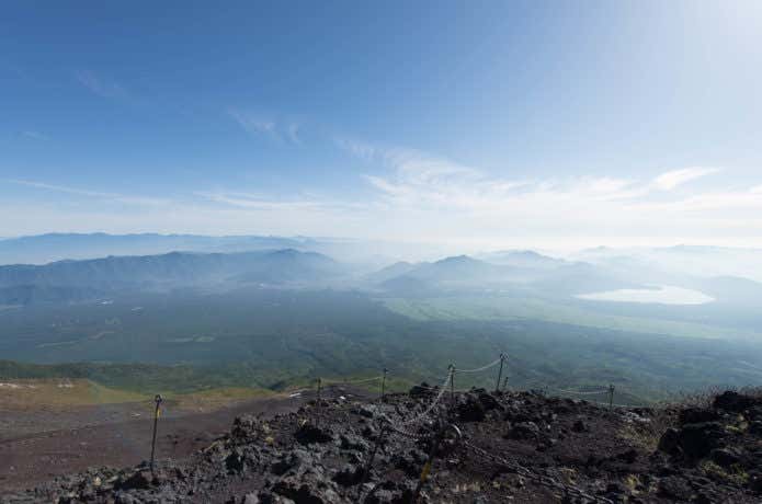富士山五合目からの景色