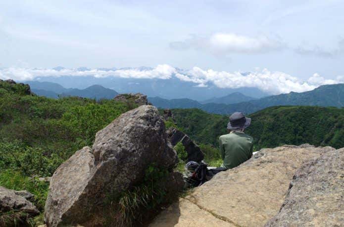 妙高山 山頂