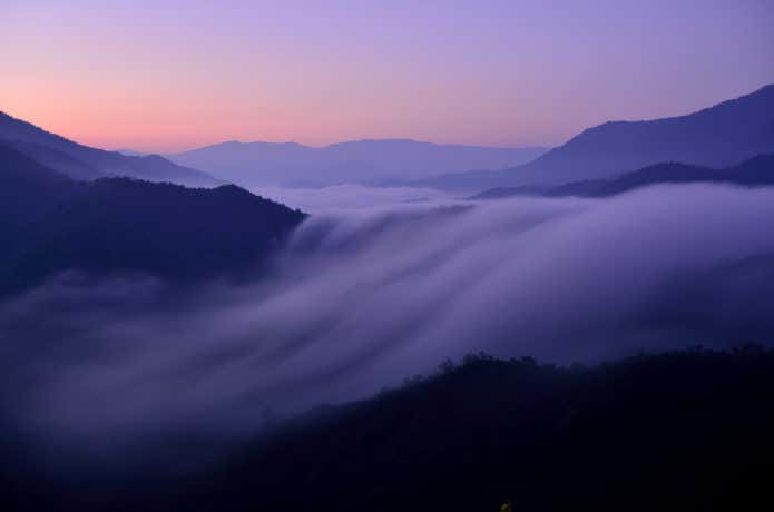越後駒ケ岳 滝雲