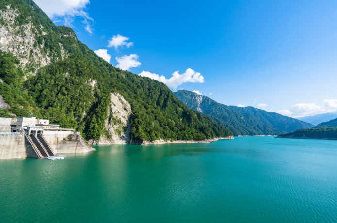 黒部湖