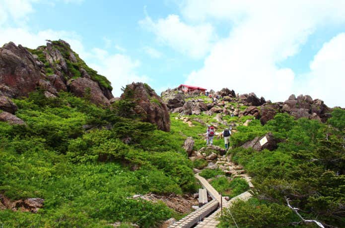 早池峰山　山頂