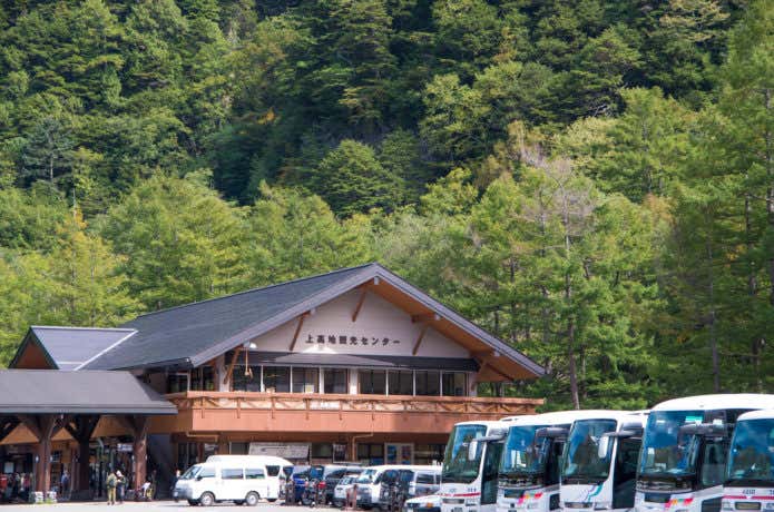 上高地バスターミナル