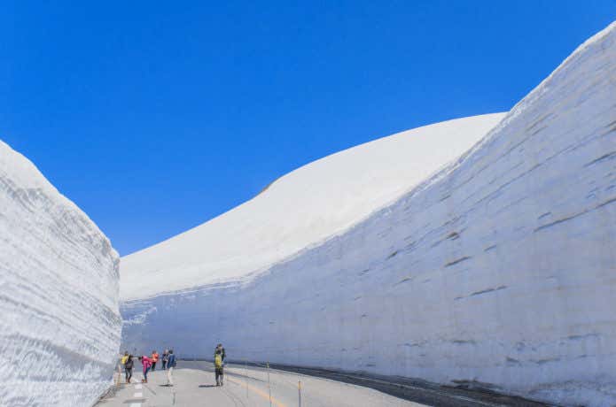 雪の大谷ウォーク