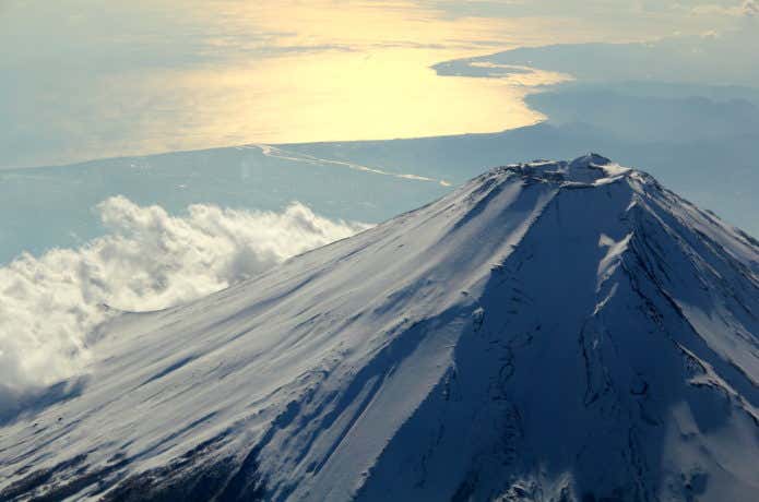 富士山の山頂