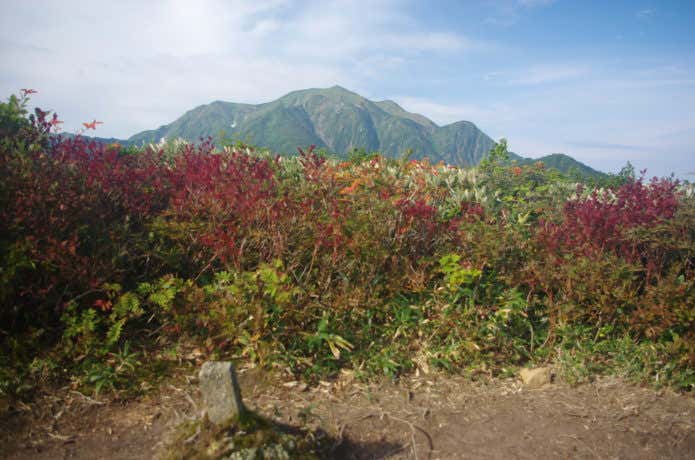 越後駒ケ岳 登山道からの景色
