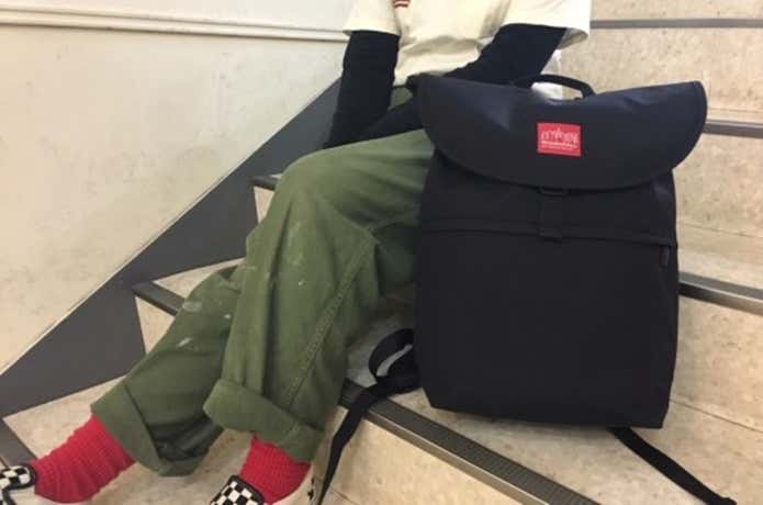 黒のジェファーソンマーケットガーデンバックパック