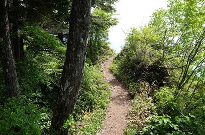高妻山の五地蔵山までの道のり