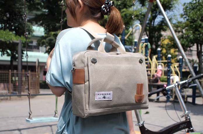 犬印鞄製作所の帆布リュック