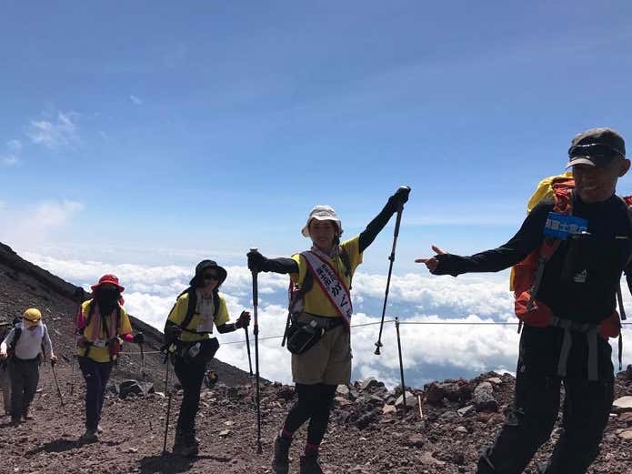 富士山登山ルート3776