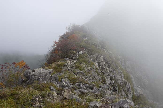 雨飾山　大網コース